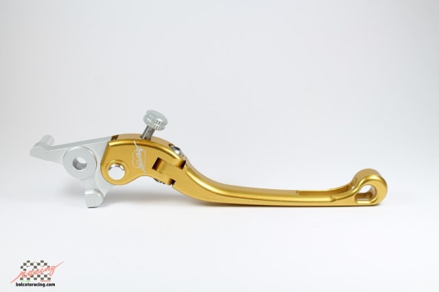 Leva freno snodabile gold moto guzzi