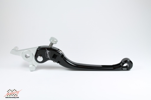 Leva freno snodabile nera moto guzzi