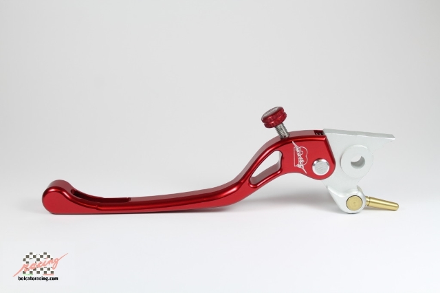 Leva frizione fissa rossa moto guzzi