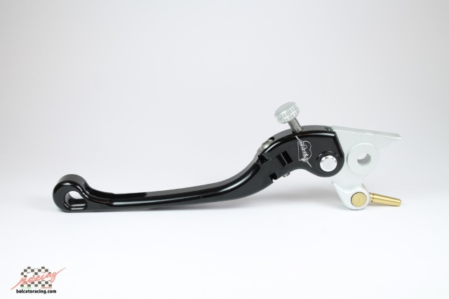 Leva frizione snodabile nera moto guzzi